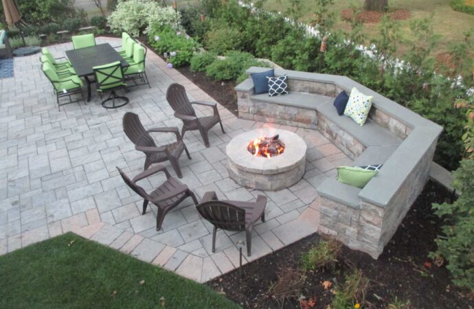 Outdoor Firepits-Hardscape Contractors of Boca Raton