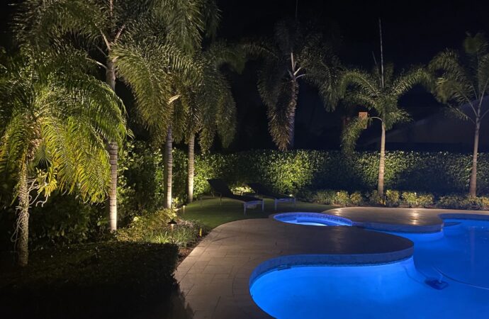 Deck and patio lights Services-Hardscape Contractors of Boca Raton