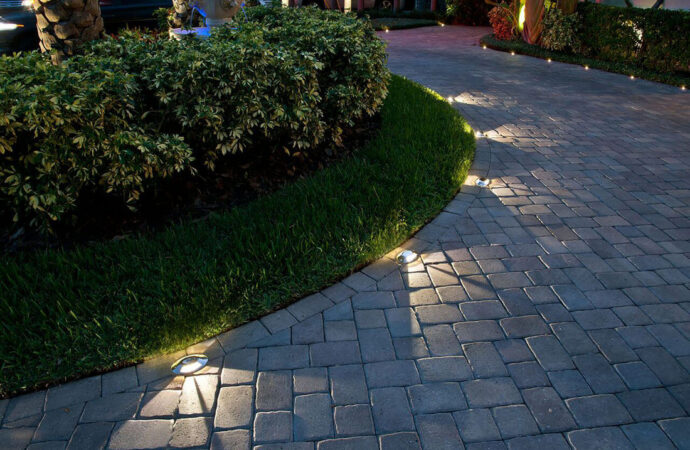 Landscape lighting installation Services-Hardscape Contractors of Boca Raton